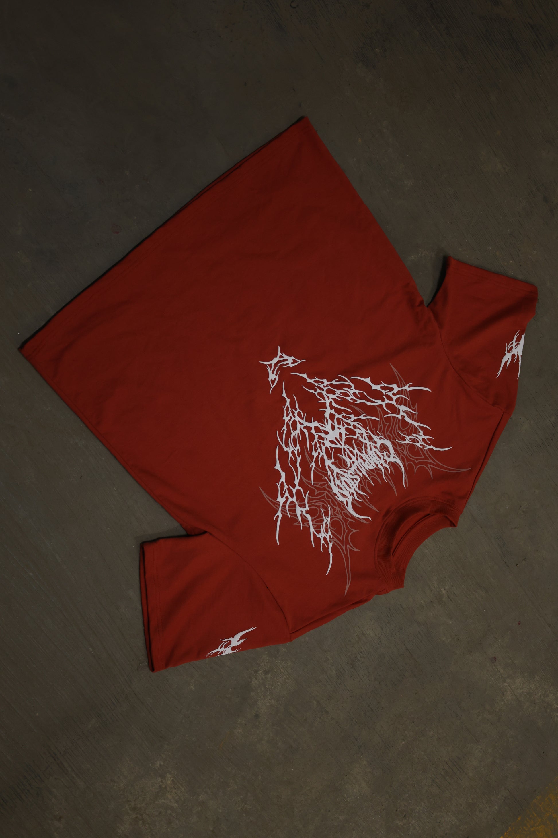 Bloodlit tee - Red T shirt