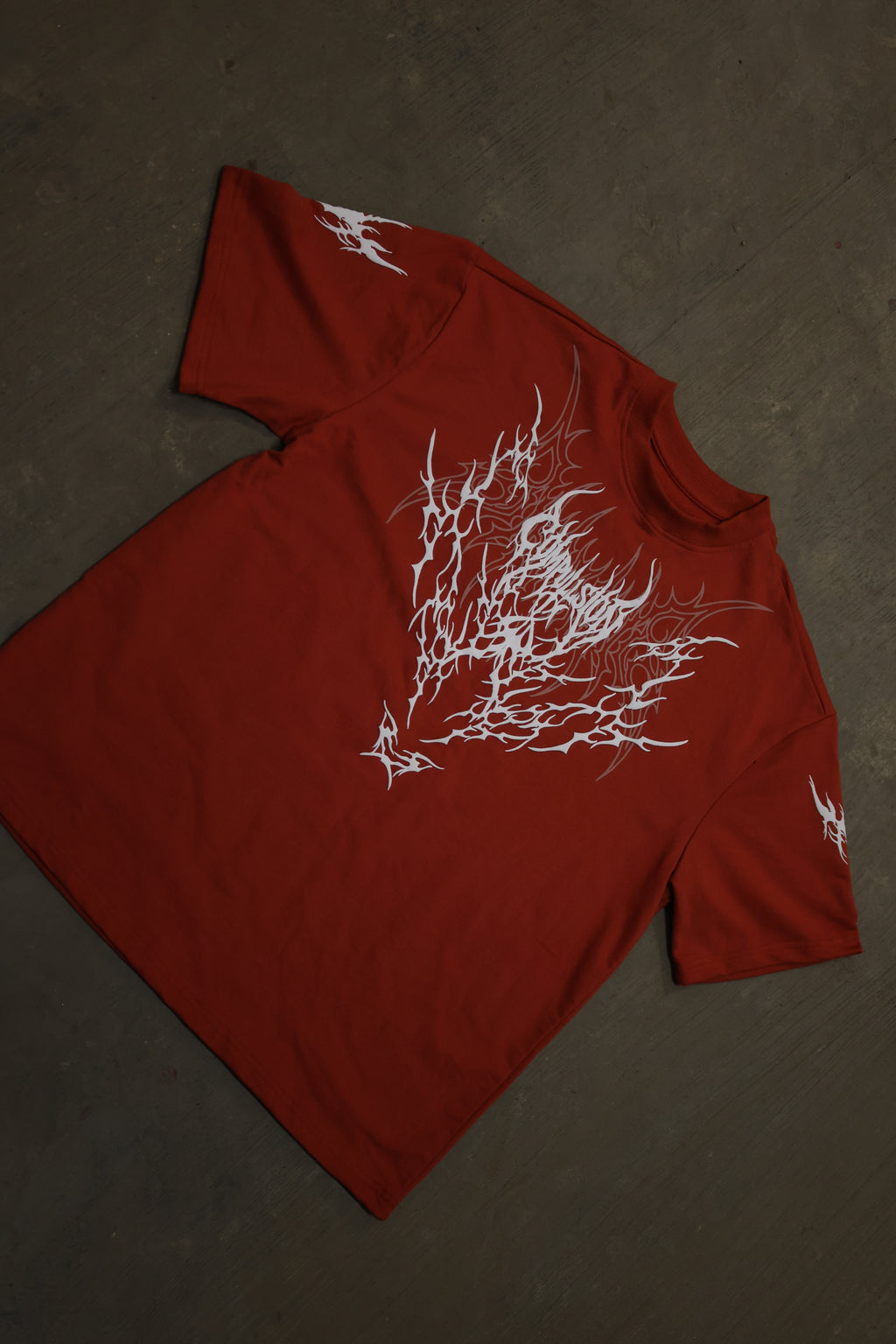 Bloodlit tee - Red T shirt