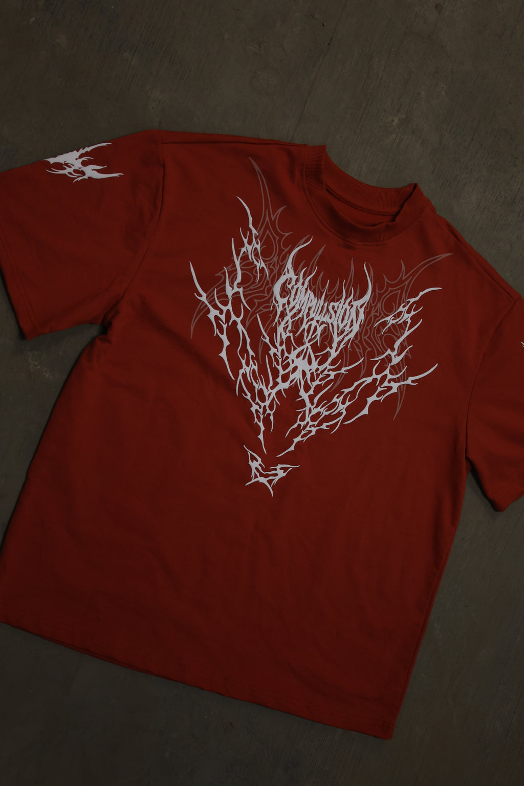 Bloodlit tee - Red T shirt