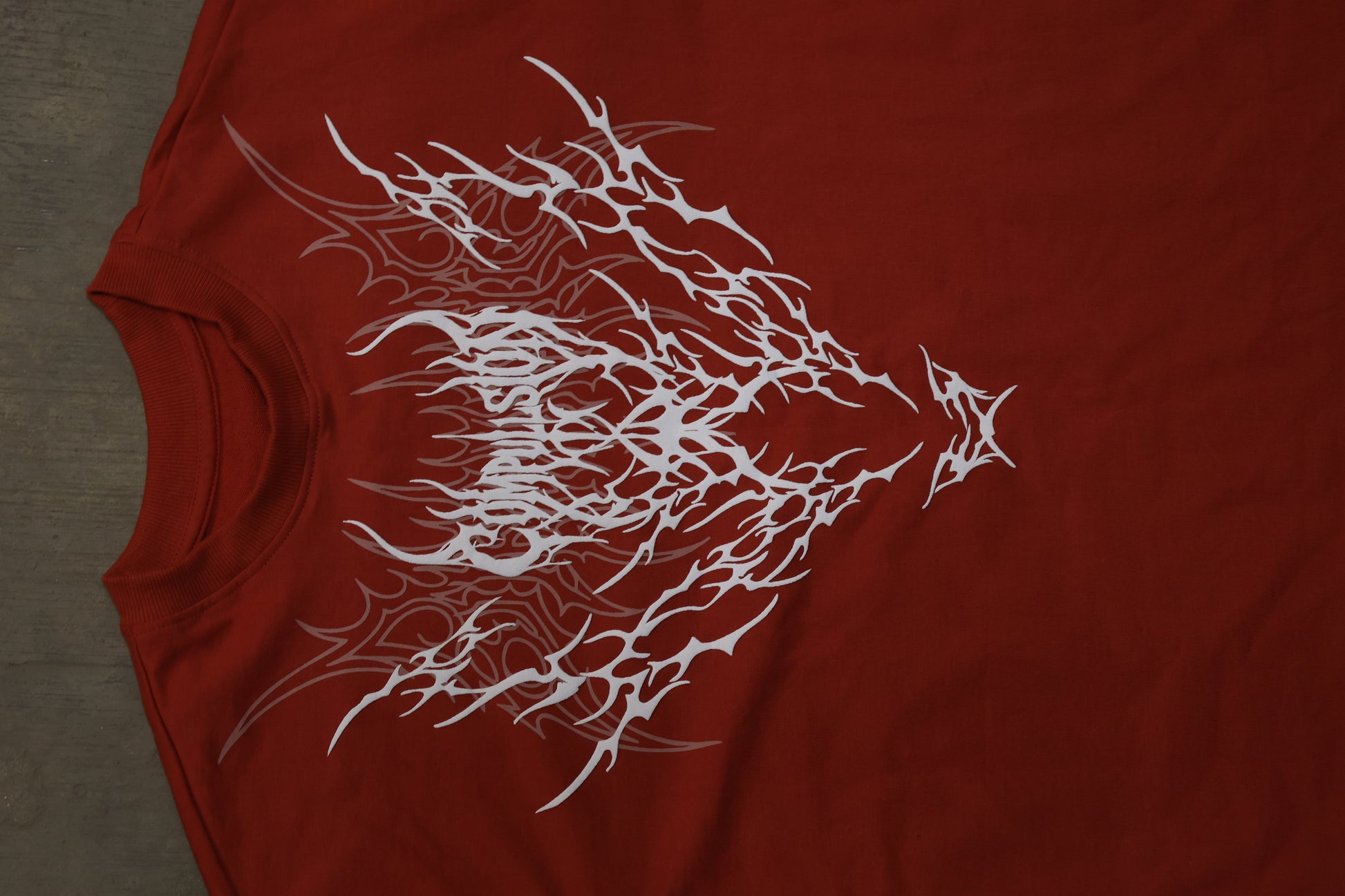 Bloodlit tee - Red T shirt