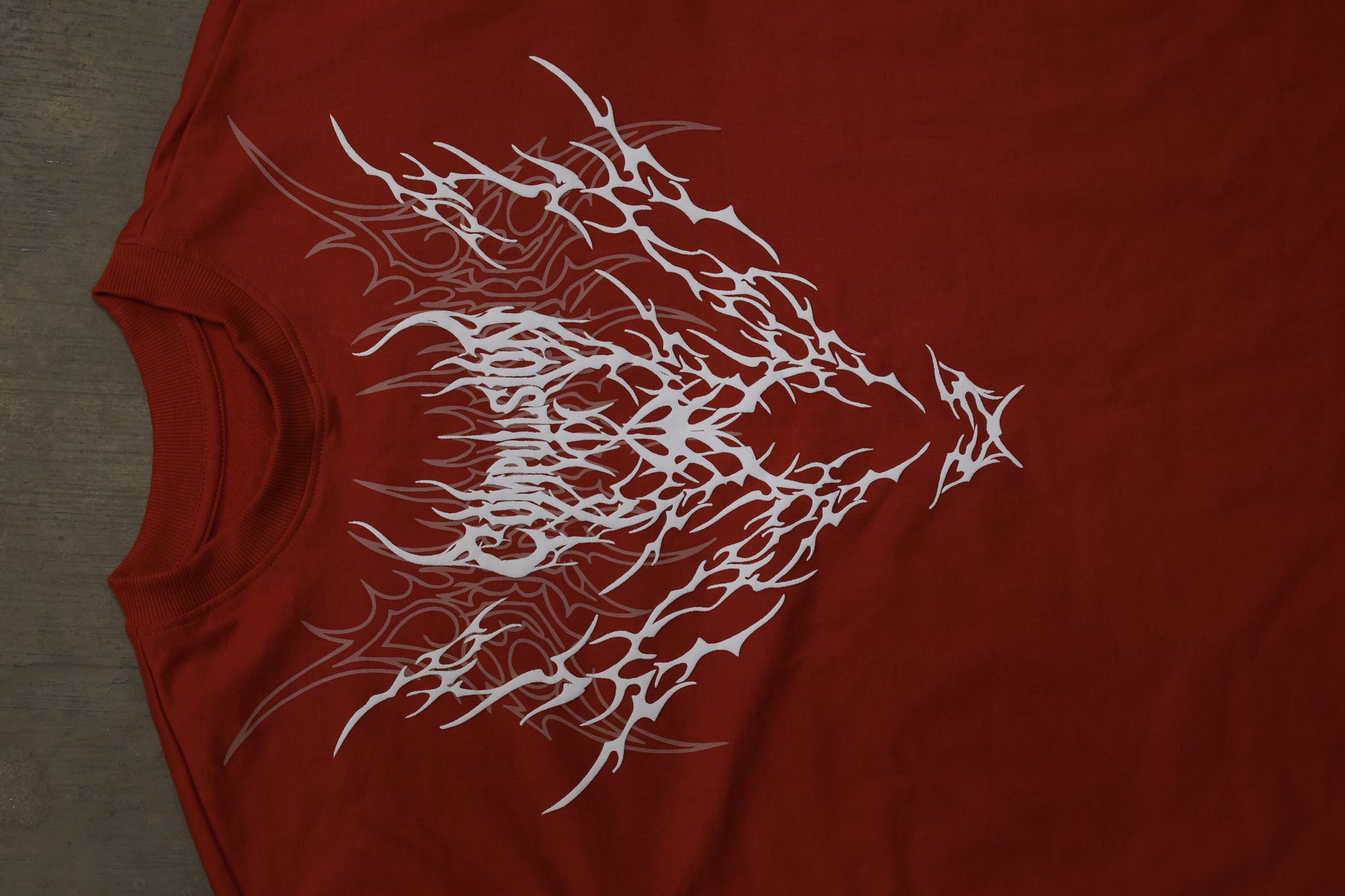 Bloodlit tee - Red T shirt