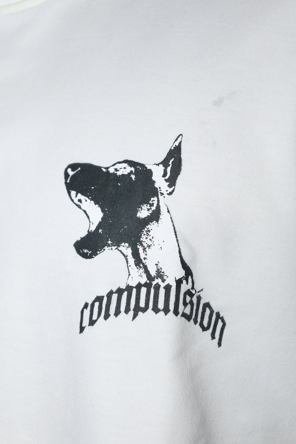 The Trihowl Tee - White dog tee