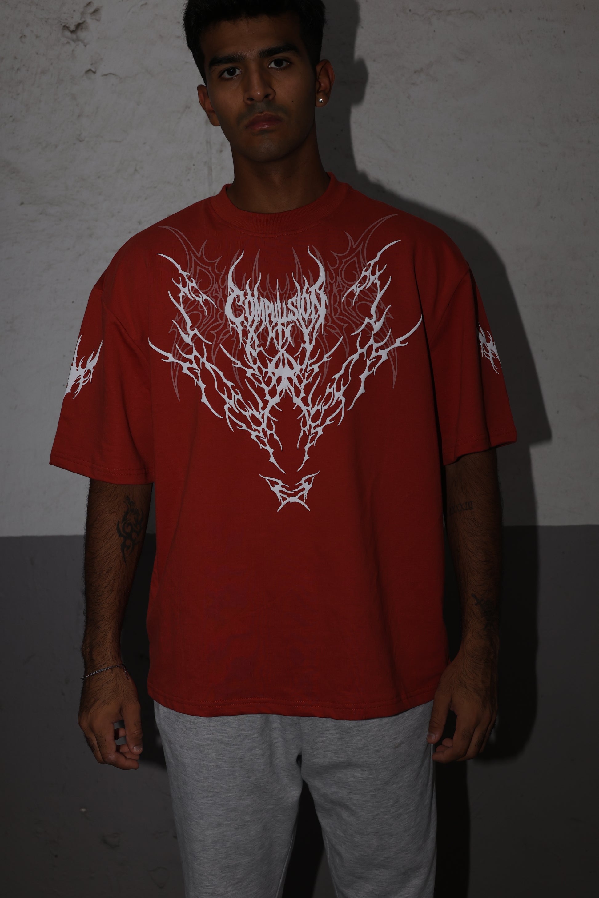 Bloodlit tee - Red T shirt