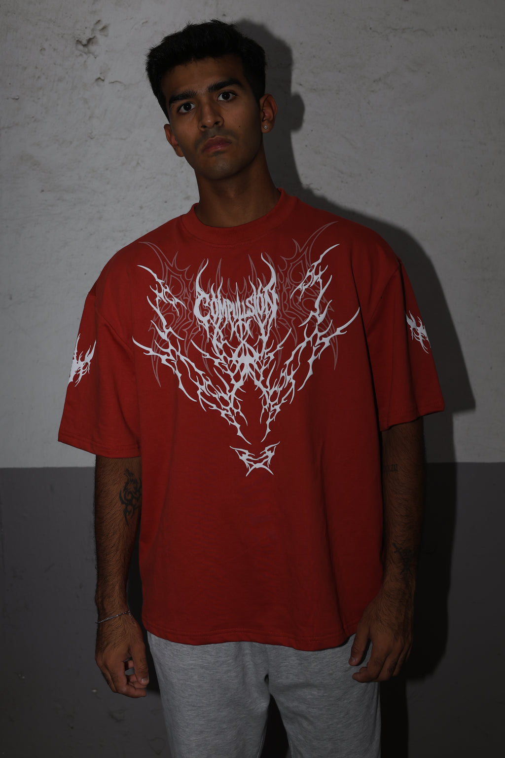 Bloodlit tee - Red T shirt