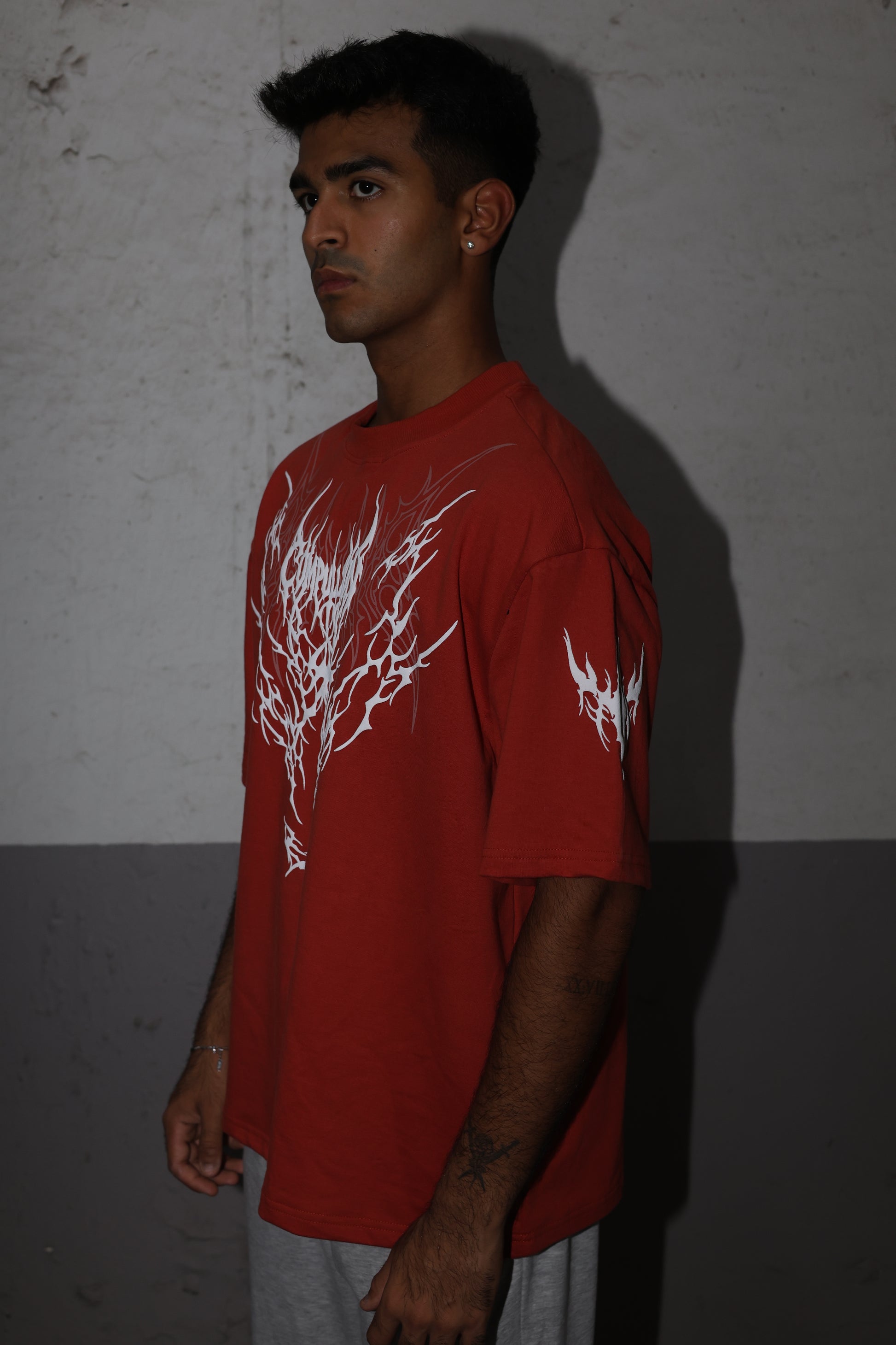 Bloodlit tee - Red T shirt