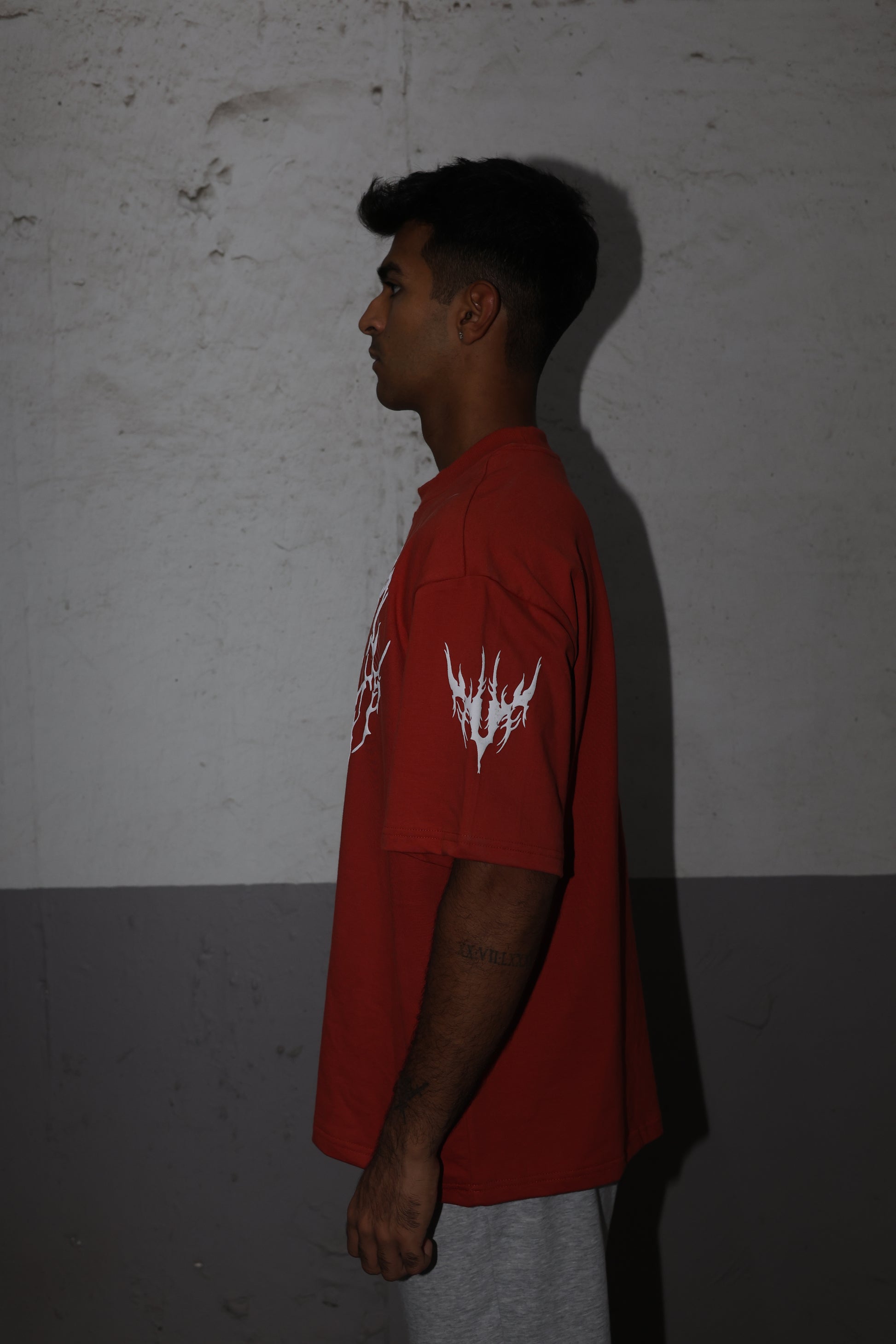 Bloodlit tee - Red T shirt