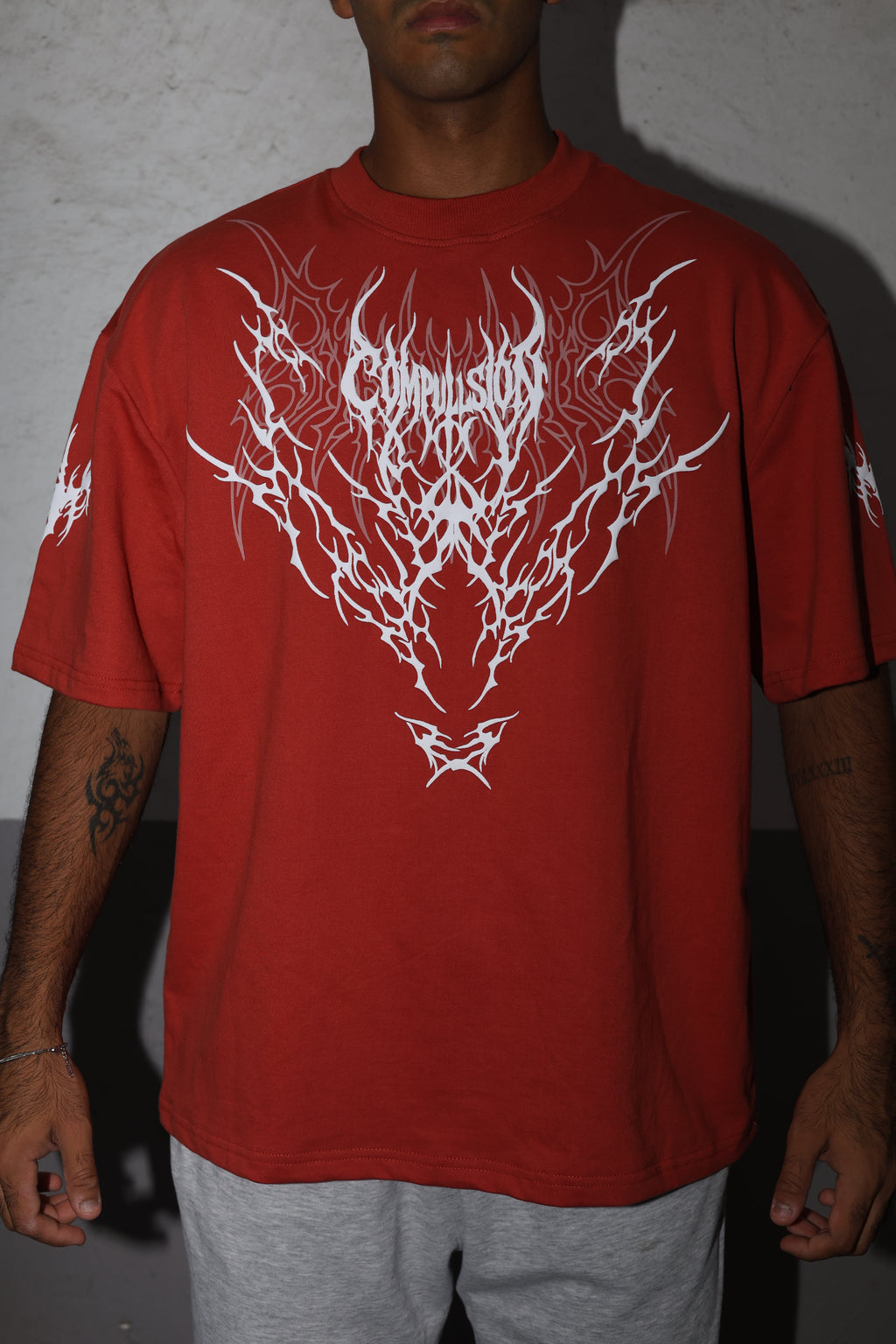 Bloodlit tee - Red T shirt