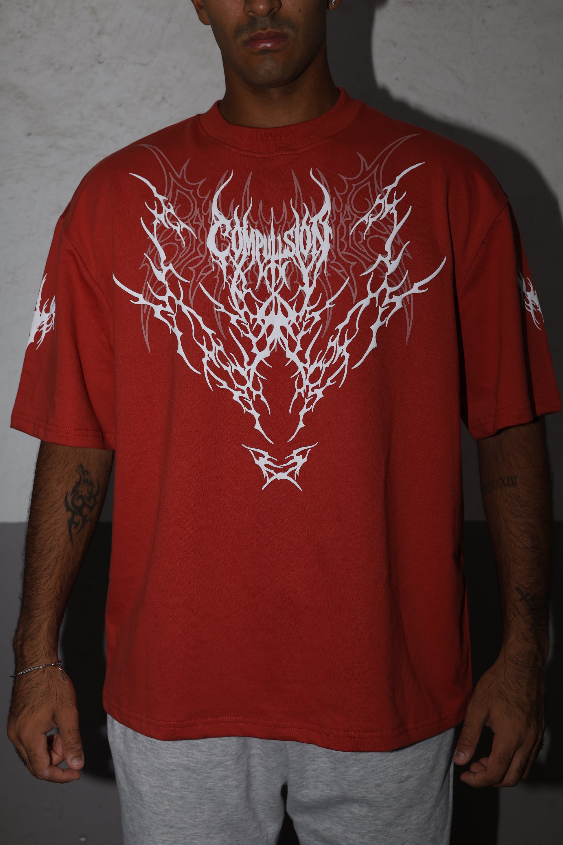 Bloodlit tee - Red T shirt
