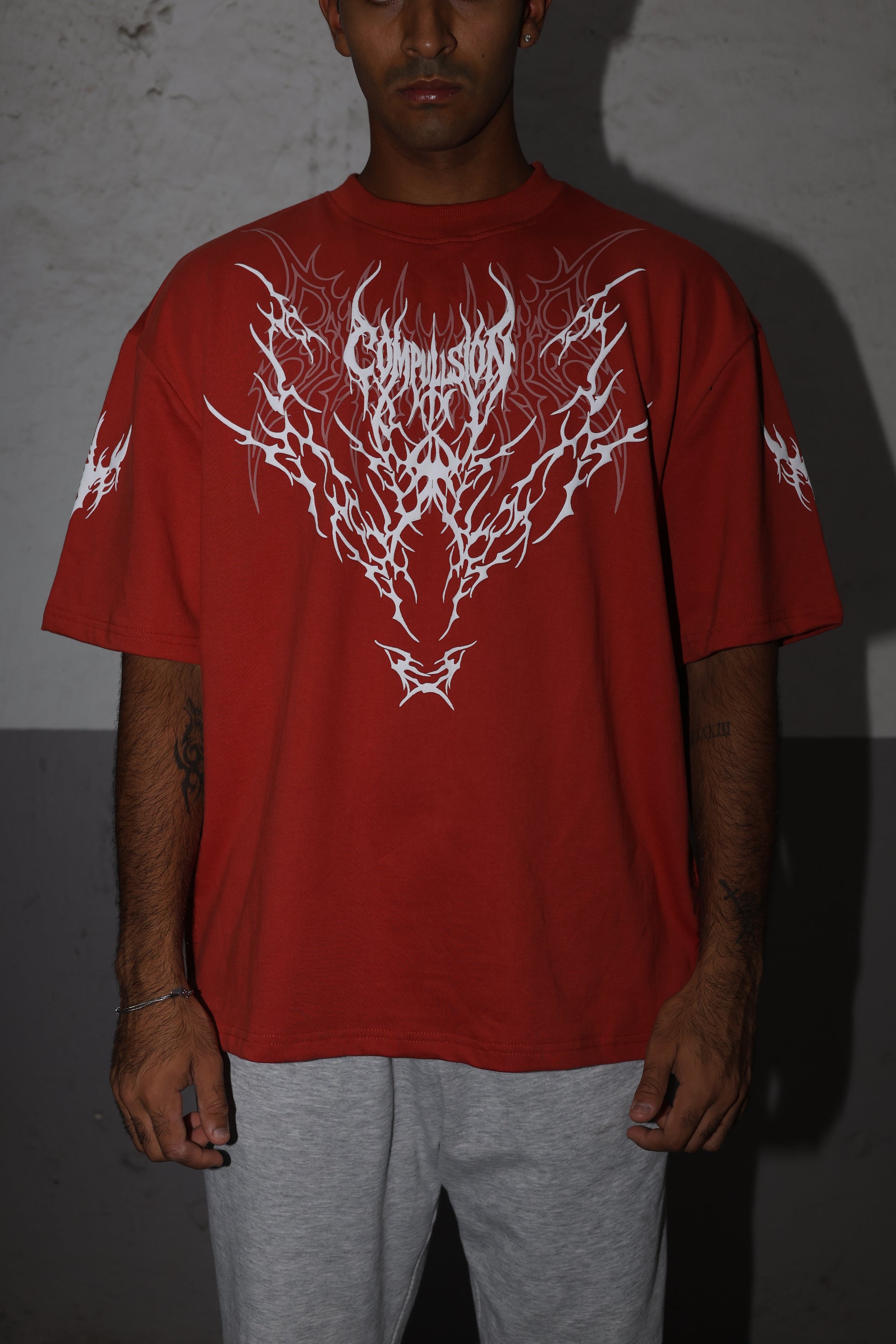 Bloodlit tee - Red T shirt